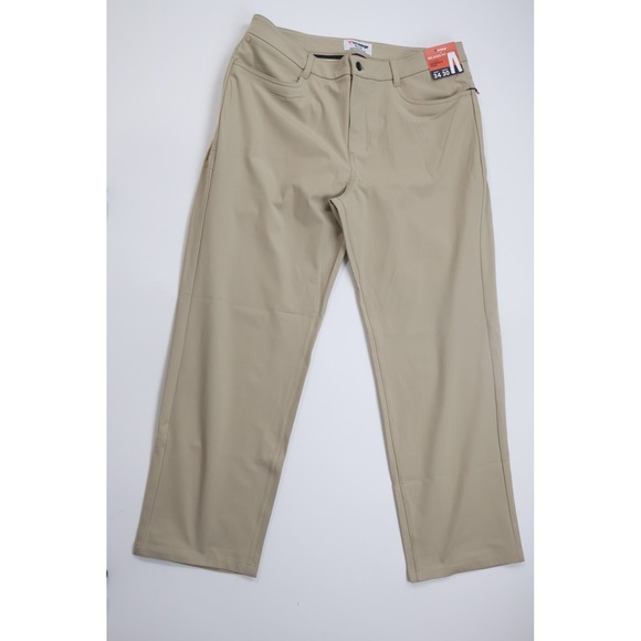 Birddogs Other - Birddogs Flex 5-Pocket Pants Relaxed 34x30 Khaki Suburban Meyer Casual Golf